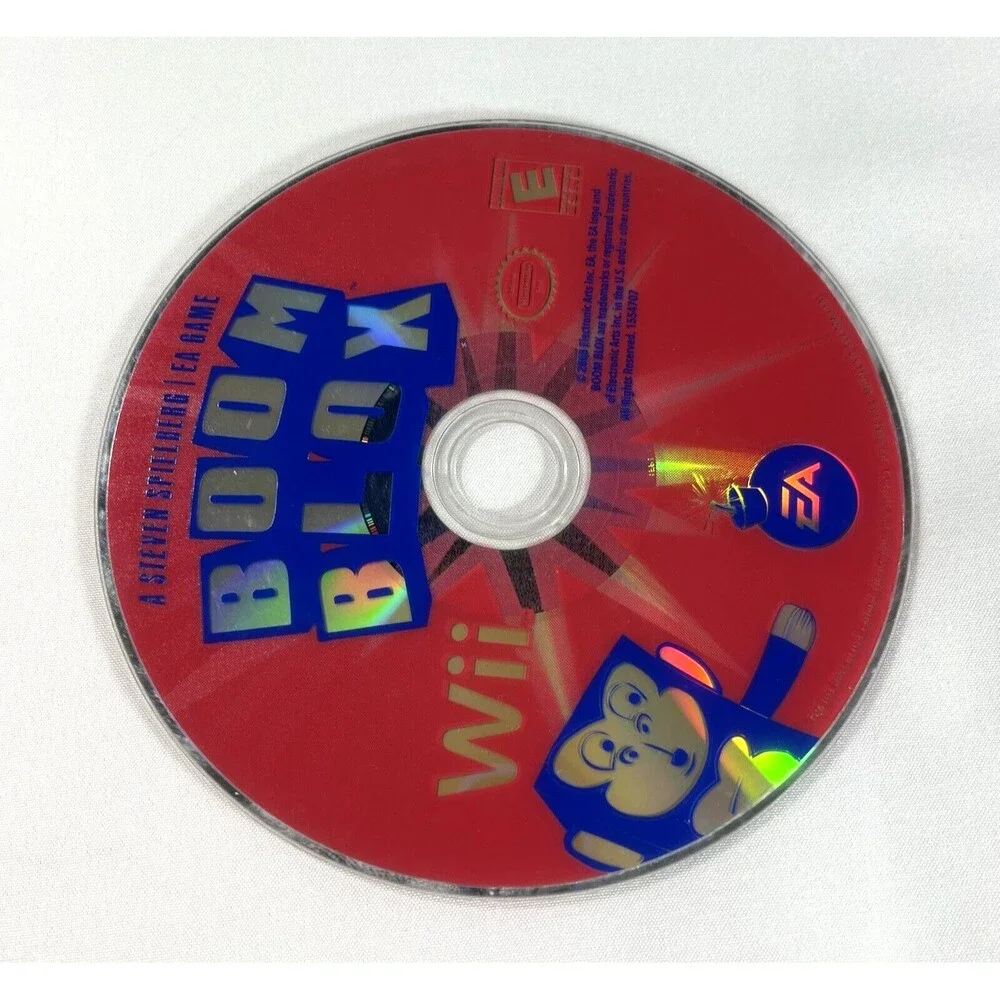 Boom Blox Nintendo Wii A Steven Spielberg Game Disc Only Tested